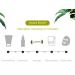 LEOSENSE Jade Roller for Face - Natural Anti-Aging Facial Massage Tool for Wrinkles and Skin Rejuvenation - Green Spiky Jade Beauty Roller - Buy Online on GoSupps.com