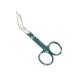 Artzone Bandage Scissors Premium Quality - Great for Home and First Aid (Various Patterns) (Leaves Green, 5.5 in) Leaves Gree 5.5 in