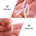 Lurrose 50pcs Silicone Tweezer Covers - Transparent Point Protectors for Grafting Eyelashes Tips - Buy Online on GoSupps.com