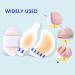 Invisible Hydrocolloid Gel Blister Bandages - 15 Count Pack for Heel, Foot, Toe - Blister Cushion Pad - Skin Guard - Blister Plasters - Buy Online on GoSupps.com