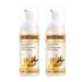 Mousse Nettoyante for Dents Au Gingembre Nettoyage Quotidien Des Dents Texture Mousse Lisse Am liore le Confort Application Facile Utilisation Douce(4pcs)