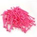 MYKUJA Bamboo Golf Tees - Professional Tees - Pack of 100 - 3-1/4 & 2-1/8 - Multiple Colors - 83mm Pink - Buy Online on GoSupps.com