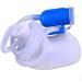 2000ml Urine Bottles for Men, Portable Men's Potty Pee Bottle Spill-Proof Urinal System for Men Urine Collector Container Male Urinal with 51" Long Tube with Lid