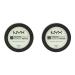 NYX Professional Makeup High Definition Finishing Powder Powers Powder Perfected Haut Matt Finish Oil AbSorbing Vegan Formula color: Mint Green (pack with 2) 03 Mint Green 8 G (2 Series)