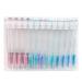 24PCS Reusable Mascara Wand Tube Set | Printed Empty Mascara Brushes & Eyelash Spoolies - Essential Makeup Tool - Buy Online on GoSupps.com