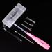 Airgoesin Longer Attachment Lighted Tonsil Stone Remove Tool Pink 5 Adapters Tonsillolith Pick Oral Examination