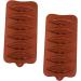 BRIGHTFUFU 2pcs Cake Decorating Mold Gummy Bear Molds Silicone Sugarcraft Mold Candy Mold Cookie Mould Ice Pop Molds Silicone Molds Christmas Decor Popsicles Treats Child Baking Tools Biscuit 9 21*11*2.5cm As Shown - Buy Online on GoSupps.com