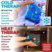 BraceAbility Reusable Heat/Ice Pack for Injuries - Kid Friendly Hot and Cold Therapy Gel Compress - Large Microwavable Hip Wrap Back or Knee Pain Aid - (9 x 11) - Buy Online on GoSupps.com