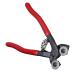 TANCUDER Glass & Ceramic Tile Nippers Mosaic Tile Cutter with Pro-Grip Handle and Carbide Wheels Blades Cutting Plier DIY Tool