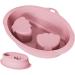 G n rique Bol De Trempage Pour Ongles - Cuve de Soins pour Manucure - Bol de Manucure R utilisable et Pliable pour Voyage Spa Maison Rose - Buy Online on GoSupps.com