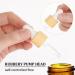 Benecreat 10 Set Glass Eye Droppers for Essential Oils - 5ml Pipettes with Rotating Lid & Wood Grain Design - Perfect for Oil Bottles - Buy Online on GoSupps.com