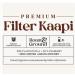 The Divine Foods Premium Filter Kaapi -Roasted & Grounded South Indian Filter Coffee - 100% Peaberry Coffee beans - Buy Online on GoSupps.com