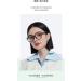Large Square TR90 Blue Light Blocking Glasses for Men & Women | UV Protection Computer & Reading Eyewear - 54mm - Buy Online on GoSupps.com