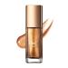 Ofanyia Face Body Luminizer Waterproof Long-lasting Smooth Shimmer Face Body Glow Illuminator Bronzer Smooth Shine Liquid Foundation Waterproof Moisturizing Body Highlighter (03# BRONZE GOLD) 03# BRONZE GOLD 40 g (Lot de 1)
