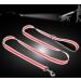 Taglory Lightweight Reflective Dog Leash for Small Dogs - Padded Handle 1.2m x 2cm Pink - Up to 10kg | Perfect for Comfort & Safety - Buy Online on GoSupps.com