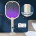 Intelligent Household Dual-use Electric Mosquito swatter USB Rechargeable Mosquito Exterminator Electric Shock Mosquito Trapping Optical Mosquito Trapping green - Buy Online on GoSupps.com