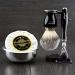 6 Pc Men's Shaving Kit - 3 Edge Razor Synthetic Badger Hair Brush Soap & Bowl Set - Perfect Gift for Grooming Enthusiasts - Buy Online on GoSupps.com