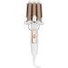 3 Barrel Curling Iron Wand - Gold Large Adjustable Temperature Hair Curler - Perfect for Salon Use (US Plug - Buy Online on GoSupps.com