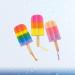 Healeved 3Pcs Ice Cream Shaped Bath Sponge Set - Shower Body Scrubber & Rubbing Towel - Random Style - Size 1 - Buy Online on GoSupps.com
