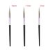Nail Art Pen Set - 3 Dotting Tools & Brush for Marbling | Rhinestone Handle (Black) - Perfect for Creative Nail Designs - Buy Online on GoSupps.com