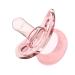 Sunaomni mam dummies baby silicone pacifier multifunctional breastfed babies pacifiers newborn pacifier baby supplies for newborns toddlers 1 piece pink