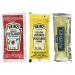 Heinz Ketchup Heinz Mustard & Heinz Mayonnaise packets (50 of each)