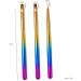 FRCOLOR 1 Set of 3 Colour Pens Set Gel Nails Kit Gel Kit for Nails para u as Popular Brush for Nail Polish Nail Polish Brush Pen Manicure Pen Tool Gradient Drawing Pen Stick Set - Buy Online on GoSupps.com