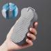 Super Soft Sponge Bathroom Exfoliant Brush - Ideal for Adults Children & Pregnant Women | Reusable Lanyard & Dead Skin Scrub - Buy Online on GoSupps.com