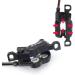 DEYING Zoom 4-Piston MTB Hydraulic Disc Brake Set with 160mm Floating Disc Rotors - Black, Internal Routing - Buy Online on GoSupps.com