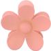 Flower Shape Hair Claw Clips Good Decoration Effect Lightweight Matte Surface Hair Catch Clip Non Slip Alloy Spring for Women Girls Headwear(Meat meal) - Buy Online on GoSupps.com