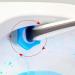 Simpls Toilet Bowl Cleaner Wand Disposable Storage Cleaner Brush and Holder with 16 Cleaning Refills Bathroom Cleaning - Buy Online on GoSupps.com