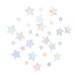 1 Set Colorful Stars Pull Flag Party Layout Decoration Star Hanging Garland Holographic Star Garland Star Bunting Garland Hanging Banner Paper Christmas Tree Party Supplies