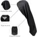 Shop Ladaypoa Women s Satin Sleeping Cap - Curly Hair Silk Hood Double-Layer Adjustable Black & Leopard Pattern - Buy Online on GoSupps.com