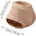 minkissy 2 Pairs Moisturizing Heel Socks Open Toe Socks Cracked Gel Heel Protector Toeless Spa Socks Heel Repair Socks Footcare for Dry Hard Cracked Skin B - Buy Online on GoSupps.com