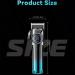 Professional Hair Clippers for Men | Best Electric Hair Trimmer for Precision Cutting - International Shipping Available - Buy Online on GoSupps.com