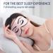 Townssilk 100% Silk Sleep Mask with Adjustable Strap - Comfortable & Super Soft Eye Mask for Ultimate Sleeping Aid | CreepyEyelash - Buy Online on GoSupps.com