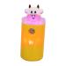 CANIGHT Moisturizer Cute Handheld Fan and Humidifier Aromatherapy Diffuser Plastic Material Yellow 3.8x3.8x10.8cm