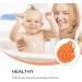 2-Piece Soft Bath Shower Sponges for Adults, Children, and Baby - Gentle Body Scrubbers - Buy Online on GoSupps.com
