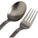 Snow Peak Titanium Fork & Spoon Set with Carrying Case - Lightweight & Durable Camping Utensils - Buy Online on GoSupps.com