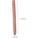 LALADEFIEE 2pcs Metal Aluminum Tube Eyebrow Wand Mascara Wands for Lashes Eye Lash Brush Mascara 10.50X1.00X1.00CM As Shown - Buy Online on GoSupps.com