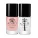 Adesse New York Organic Infused Multi-Tasking Base & Top Coat Duo Nail Treatment | Smoothing Base Coat & Diamond Shine Top Coat