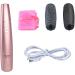 minkissy Electric Shaver Pedicure for Feet Hand Wisking Tool Electric Foot File Remover Heel Scraper Foot Scraper for Dead Skin Foot Remover 1 Set 18x3.3cm Pink - Buy Online on GoSupps.com