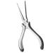 C Curved Nails Pincher For Gel Tips Stainless Steel Nipper And Sculpting Clip Nails Art Manicure Pedicure Gray