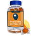 L-Theanine Positivity Gummies Fast-Acting Stress Relief Focus Relaxation Calm | Orange | Take Day or Night Neuroprotective Amino Acid Boosts Alpha Brain Waves (30ct Individually-Wrapped)