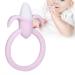 Infant Silicone Teether - BPA Free Soft Pink Teething Toy for Toddlers | Safe Chewing & Soothing Solution - Buy Online on GoSupps.com