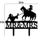 Funny Cowboy Wedding Cake Topper Cowboy Bride Traps Groom to Get Married Farmer Couple Cake Topper Rustic Horse Wedding Cake Topper Mr & Mrs Wedding Cake Topper - Buy Online on GoSupps.com