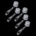 5pcs White Dust Brush Set for Nails - Nail Art & Manicure Brushes for Beauty & UV Gel Application - Buy Online on GoSupps.com