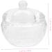 IMIKEYA Glass Jar Wedding Decor Nail Art Liquid Holder Nail Cups Nail Dish for Acrylic Nails Acrylic Nail Supplies Nail Art Accessories Nail Dish Bowl with Lids Glass Candy Powder Plate 1 - Buy Online on GoSupps.com