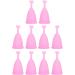 Portable Heart-Shaped Menstrual Cup for Women - Soft & Travel-Friendly Pink Cup - Eco-Friendly Period Solution - Buy Online on GoSupps.com