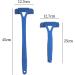 Amagogo Back Razor for Men - Easy DIY Grooming Long Handle Wet/Dry Use Foldable - Blue - Buy Online on GoSupps.com